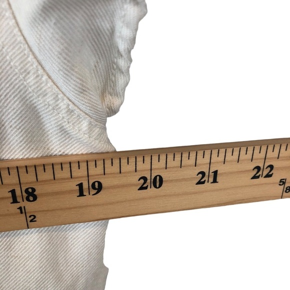 APiece Apart Cream Zip Front Linen Blend Jumpsuit Coveralls with Pockets Azore - Picture 9 of 11